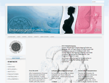 Tablet Screenshot of embryologenforum.at